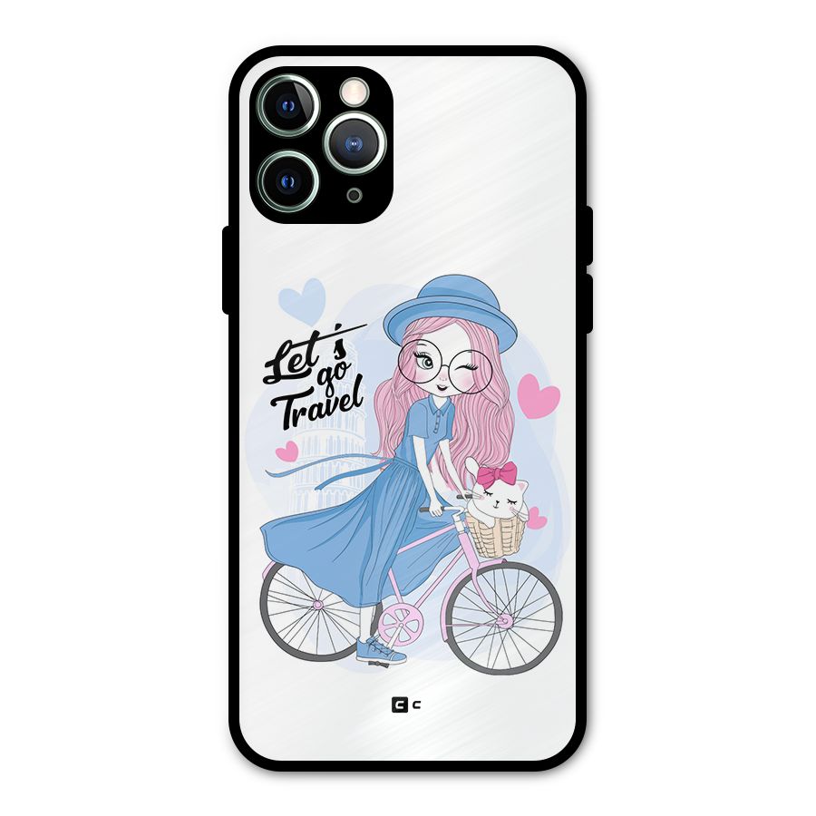 Lets Go Travel Metal Back Case for iPhone 11 Pro Max