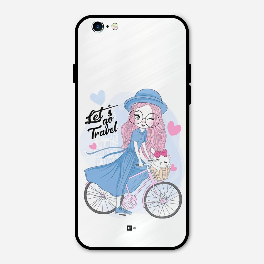 Lets Go Travel Metal Back Case for iPhone 6 6s