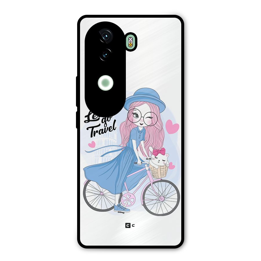Lets Go Travel Metal Back Case for iQOO Z9s