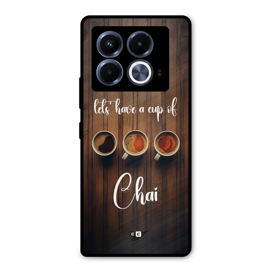 Lets Have A Cup Of Chai Metal Back Case for Infinix Note 40 5G