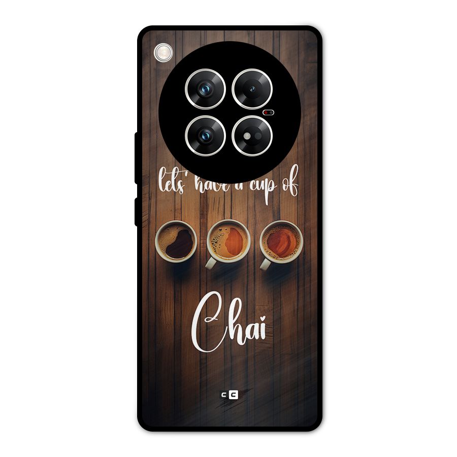 Lets Have A Cup Of Chai Metal Back Case for Infinix Zero 40 5G