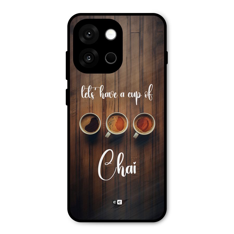 Lets Have A Cup Of Chai Metal Back Case for OnePlus 13s