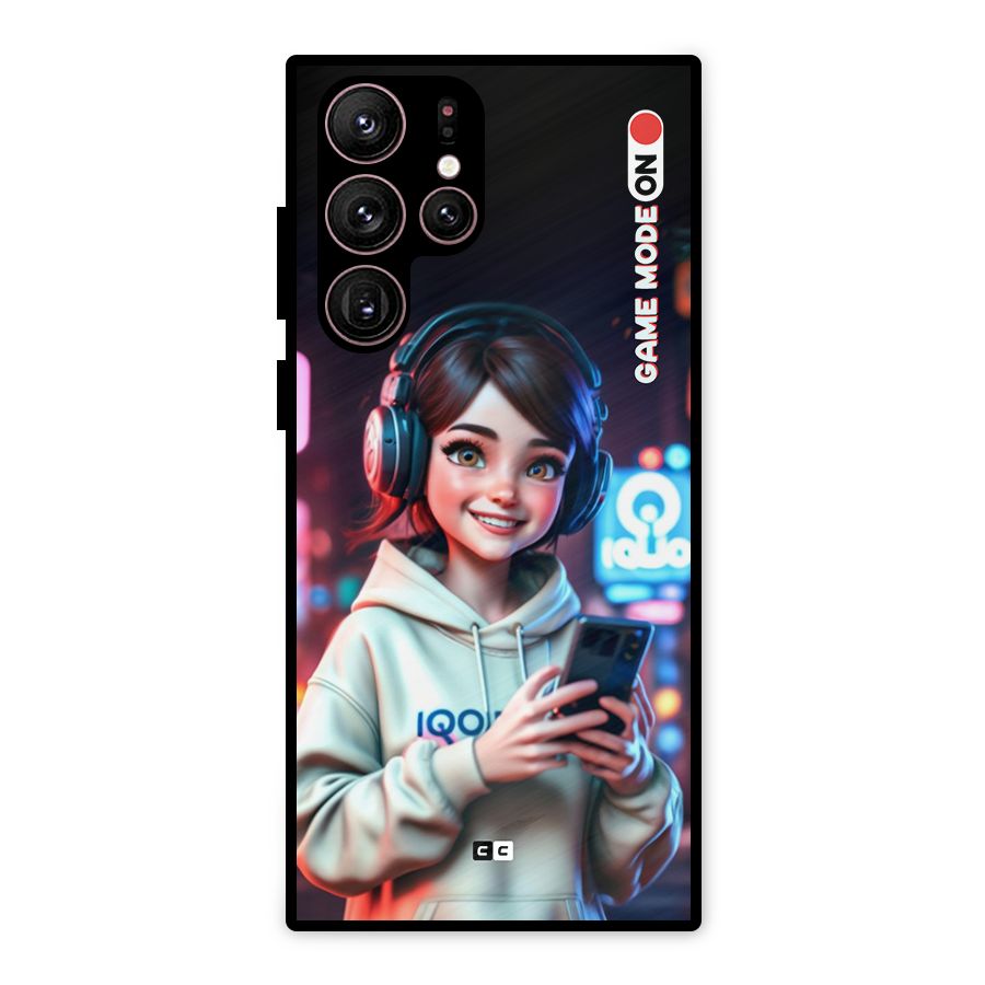 Lets Play Metal Back Case for Galaxy S22 Ultra 5G
