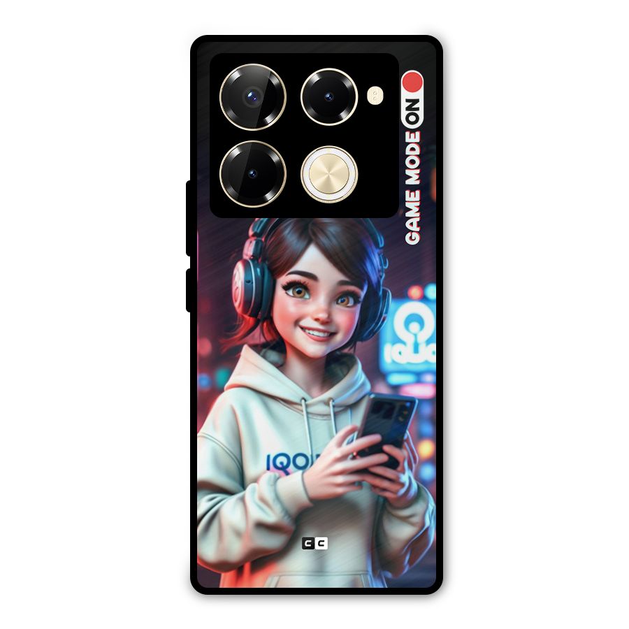 Lets Play Metal Back Case for Infinix Note 40 Pro Plus
