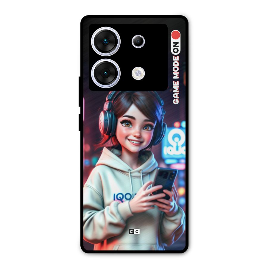 Lets Play Metal Back Case for Infinix Zero 30 5G