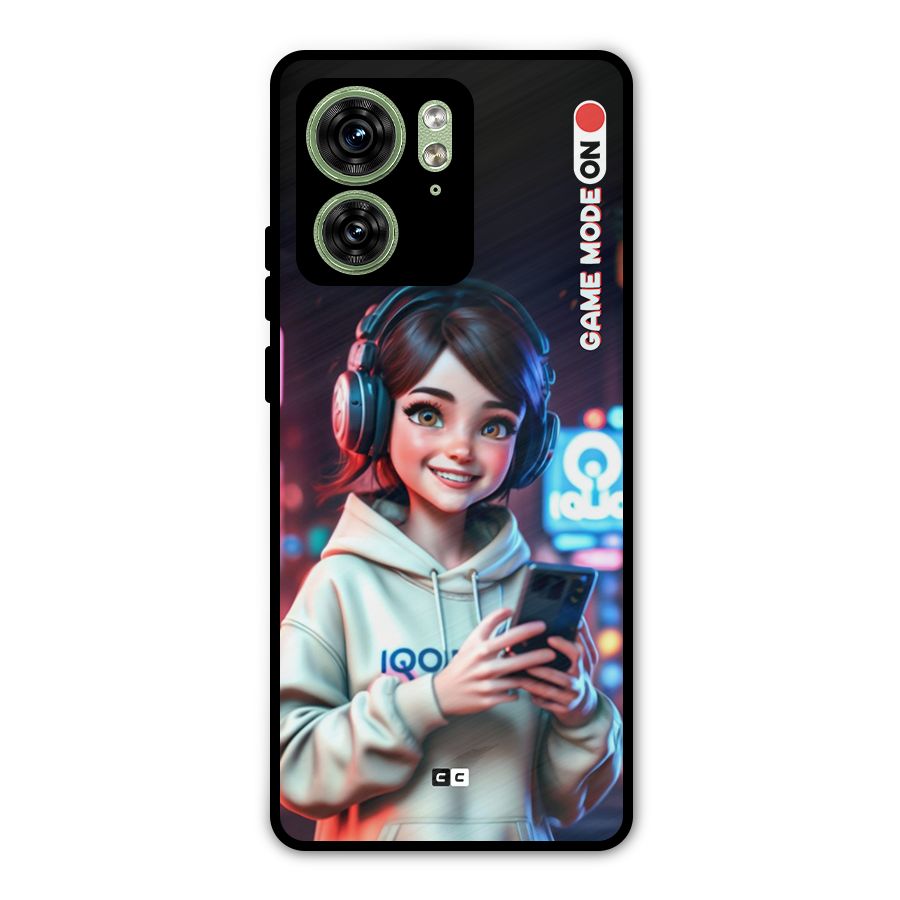 Lets Play Metal Back Case for Motorola Edge 40 5G