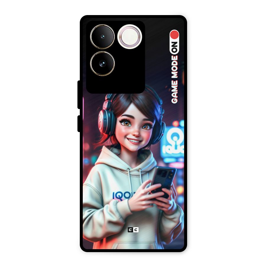 Lets Play Metal Back Case for Vivo T2 Pro