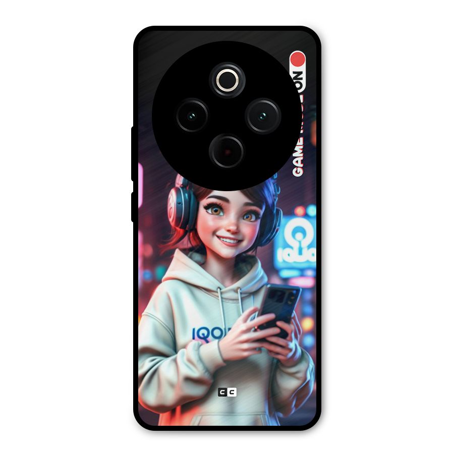 Lets Play Metal Back Case for Vivo T4