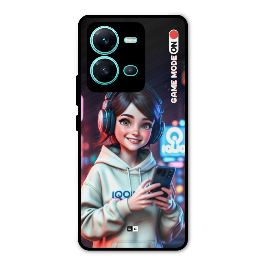 Lets Play Metal Back Case for Vivo V25