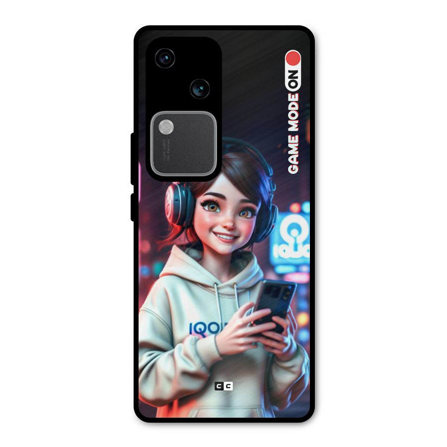 Lets Play Metal Back Case for Vivo V30