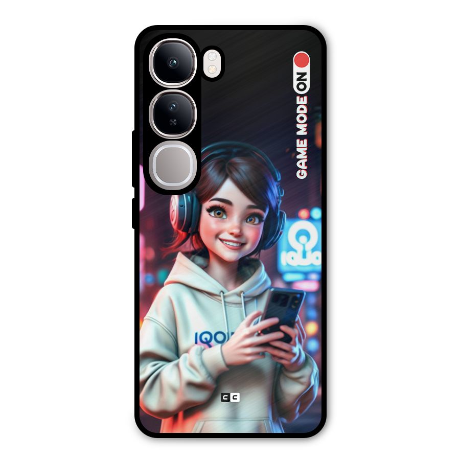 Lets Play Metal Back Case for Vivo Y300