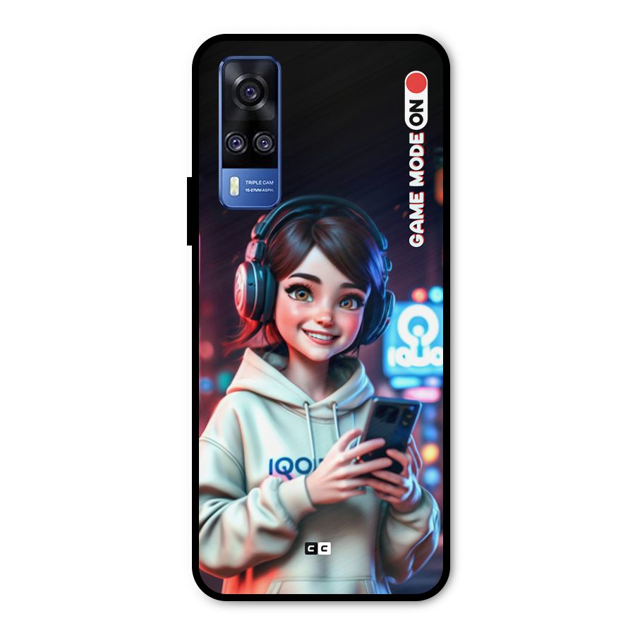Lets Play Metal Back Case for Vivo Y51A