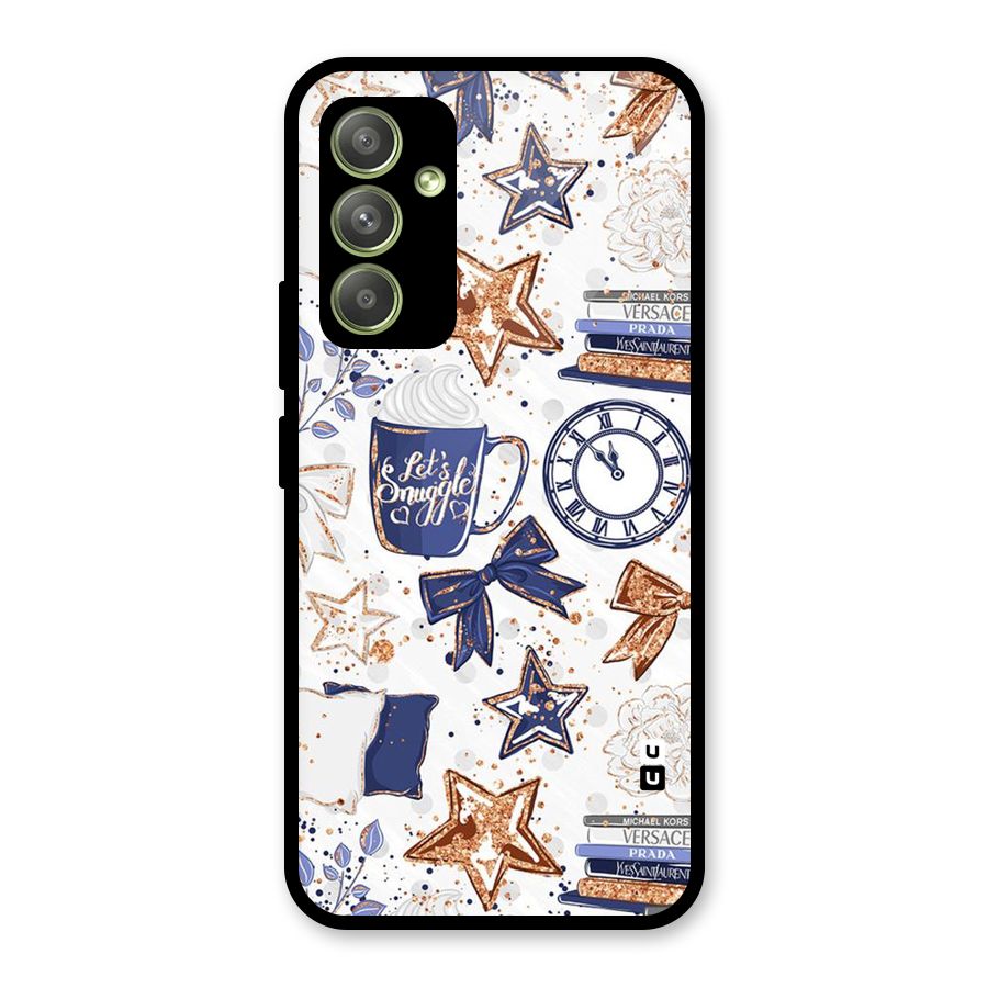 Lets Snuggle Glass Back Case for Galaxy A54