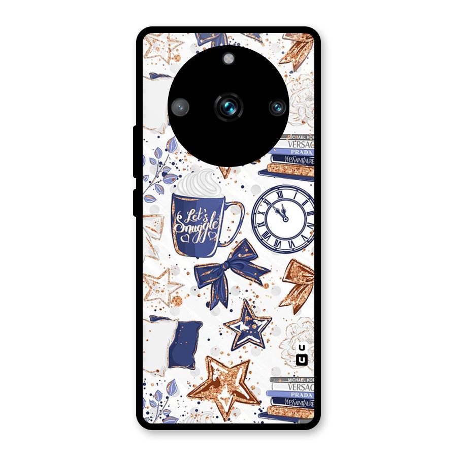Lets Snuggle Glass Back Case for Realme 11 Pro Plus