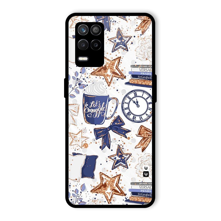 Lets Snuggle Glass Back Case for Realme 8s 5G
