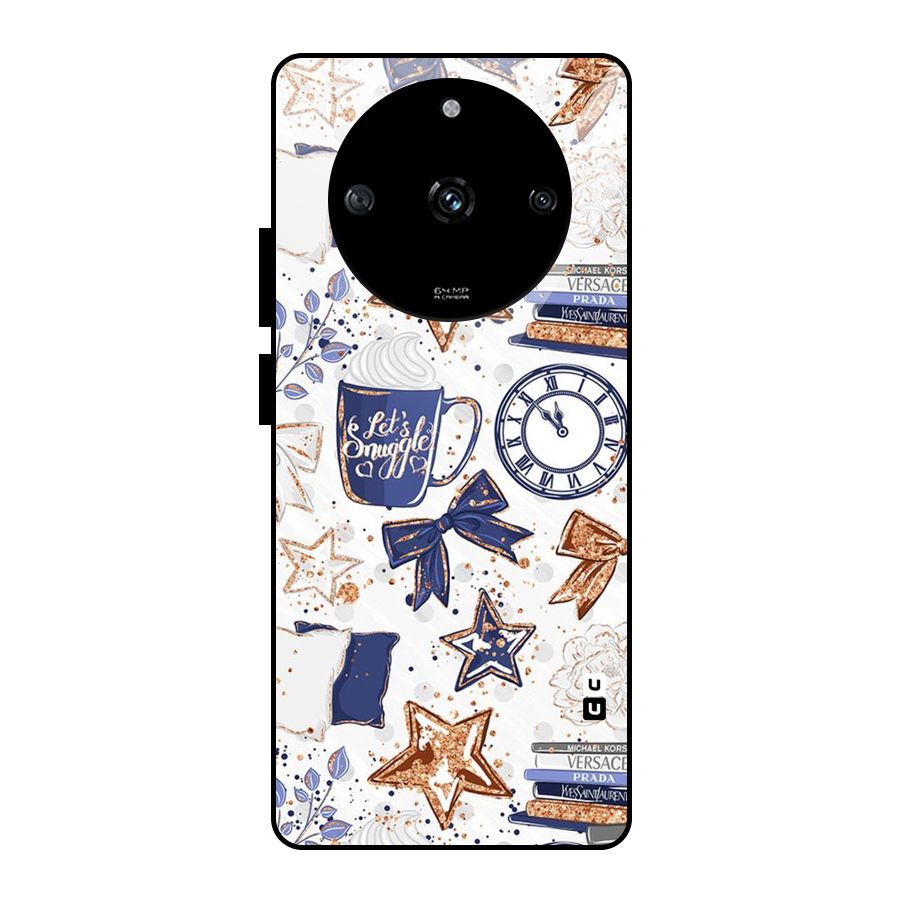 Lets Snuggle Glass Back Case for Realme Narzo 60 5G