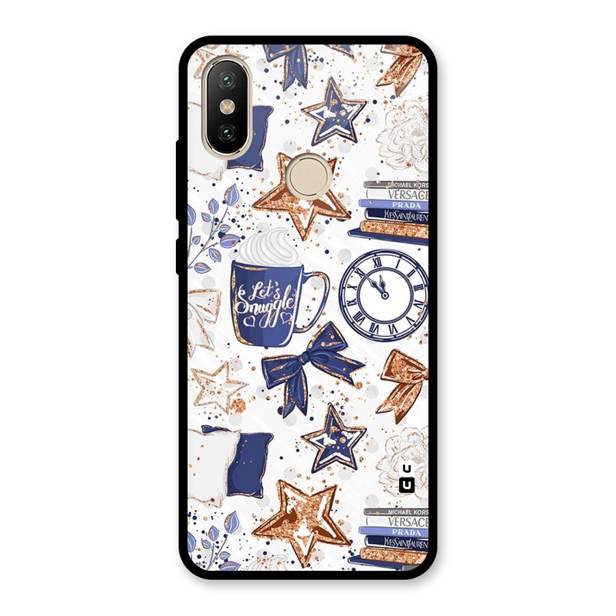 Lets Snuggle Glass Back Case for Redmi A2