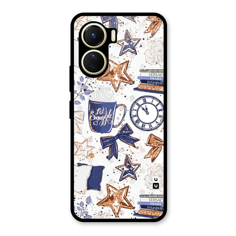 Lets Snuggle Glass Back Case for Vivo Y16