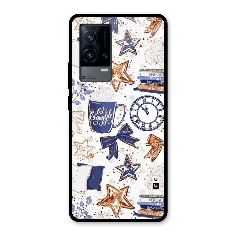 Lets Snuggle Glass Back Case for iQOO 9 5G