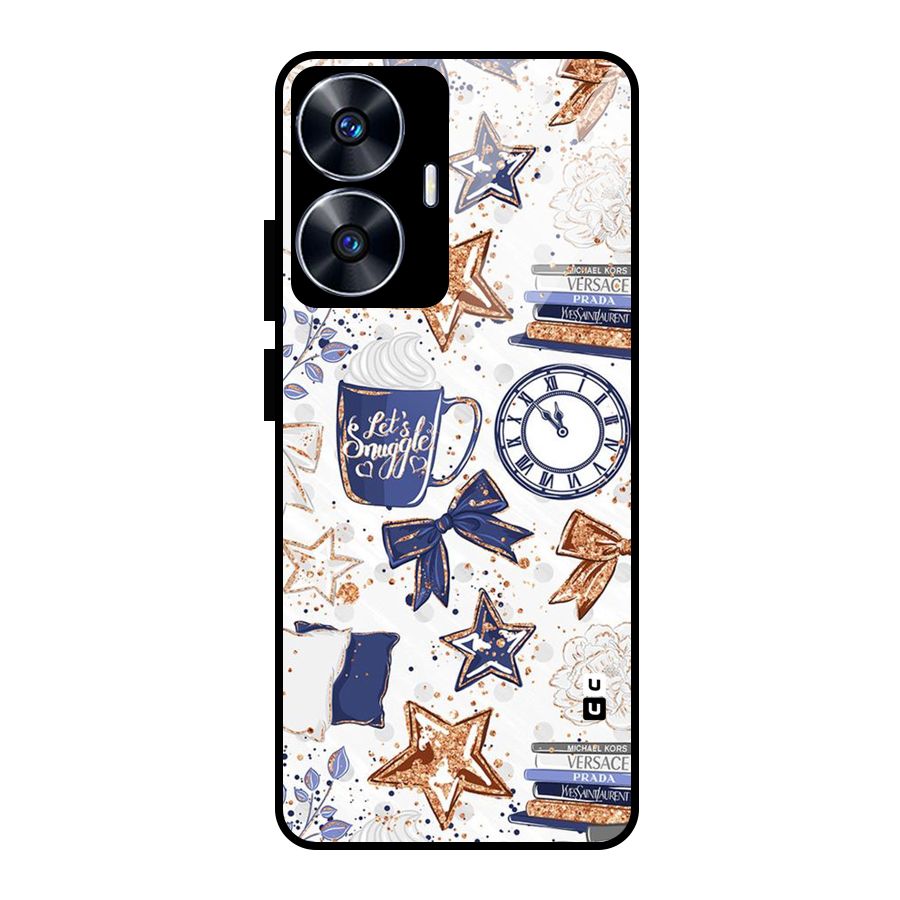 Lets Snuggle Glass Back Case for realme C55