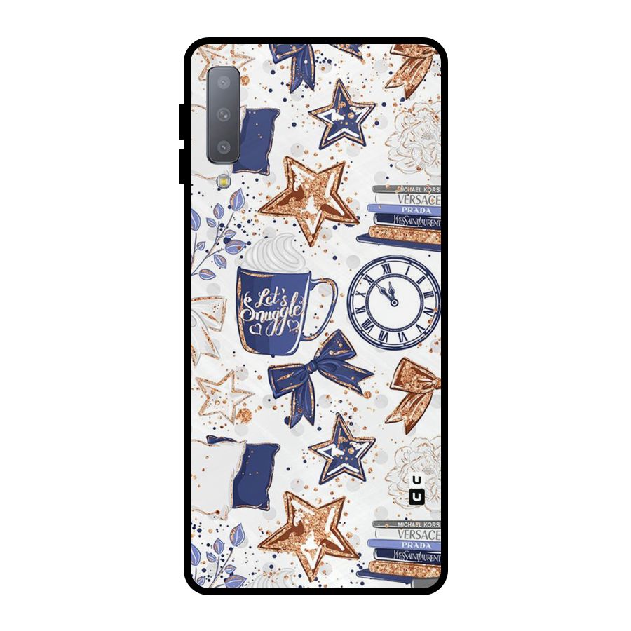 Lets Snuggle Metal Back Case for Galaxy A7 (2018)