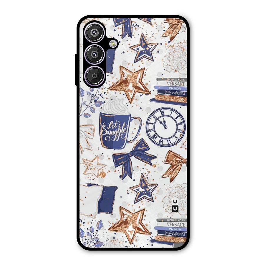 Lets Snuggle Metal Back Case for Galaxy M15