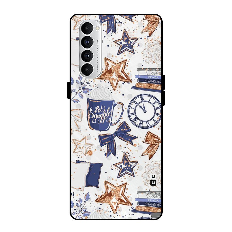 Lets Snuggle Metal Back Case for Oppo Reno4 Pro