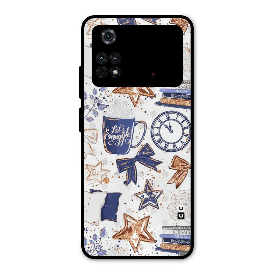 Lets Snuggle Metal Back Case for Poco M4 Pro 4G
