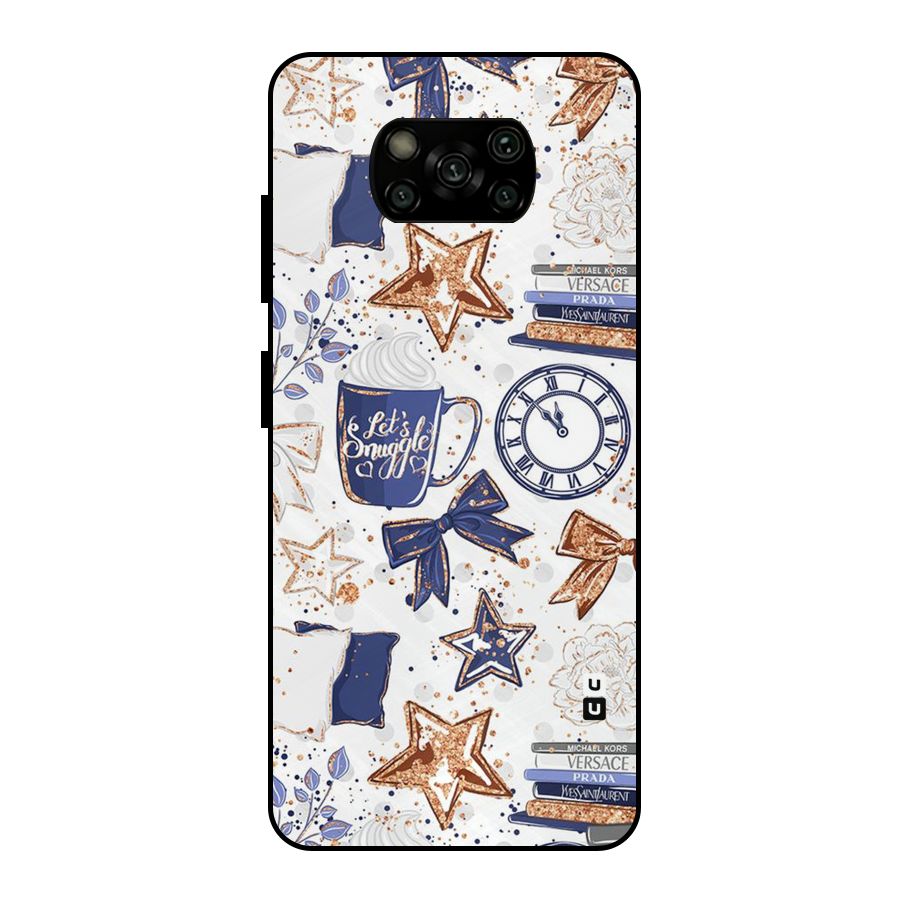 Lets Snuggle Metal Back Case for Poco X3