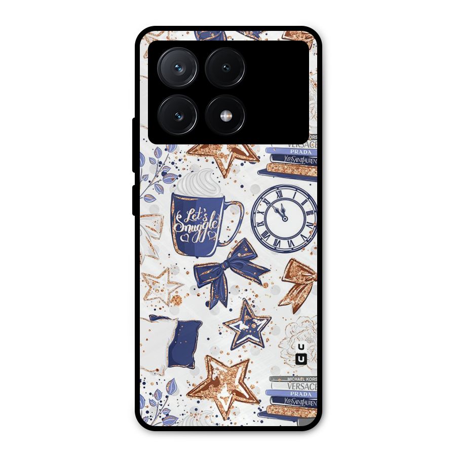 Lets Snuggle Metal Back Case for Poco X6 Pro