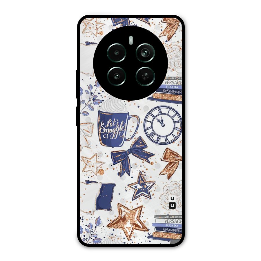 Lets Snuggle Metal Back Case for Realme 12 Pro Plus