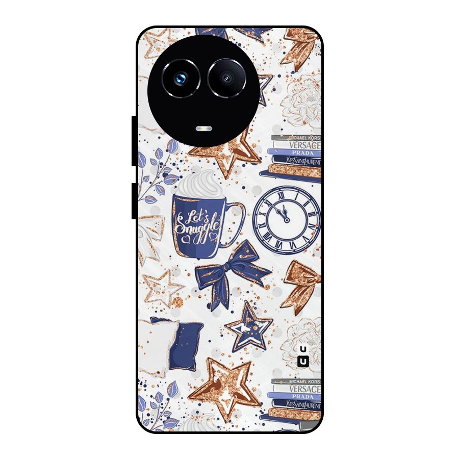 Lets Snuggle Metal Back Case for Realme Narzo 60X