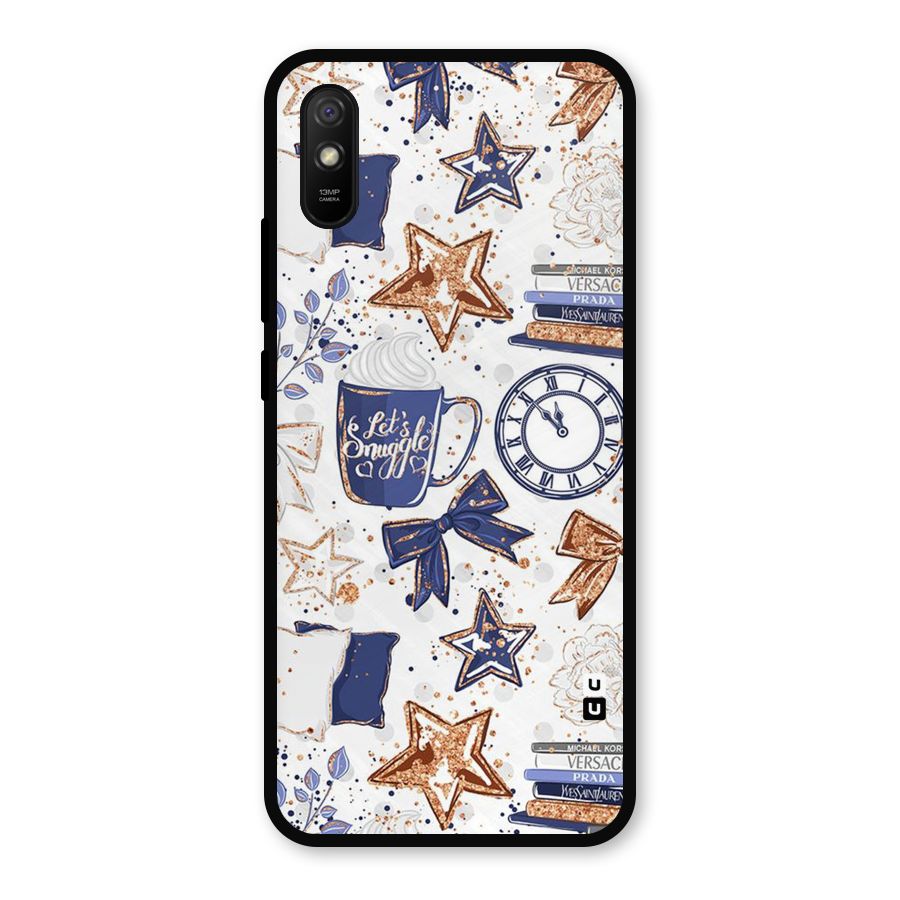 Lets Snuggle Metal Back Case for Redmi 9a