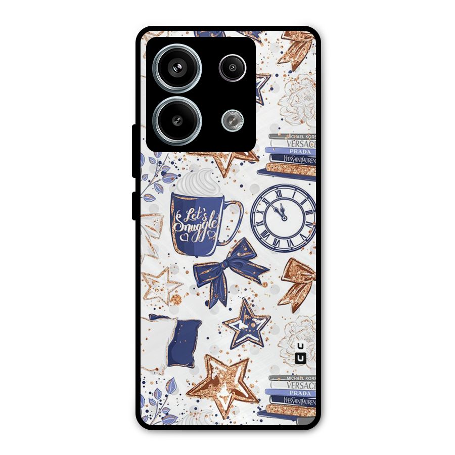 Lets Snuggle Metal Back Case for Redmi Note 13 Pro 5G