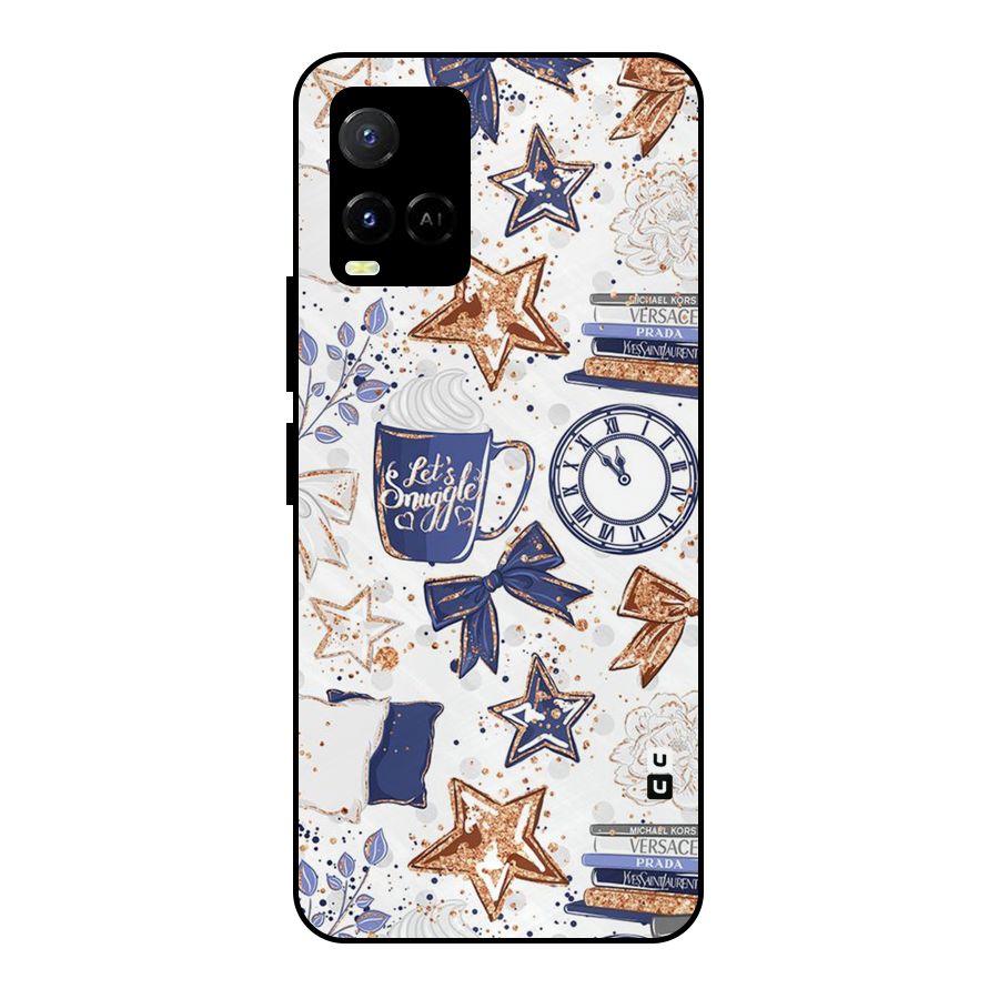 Lets Snuggle Metal Back Case for Vivo Y21 2021