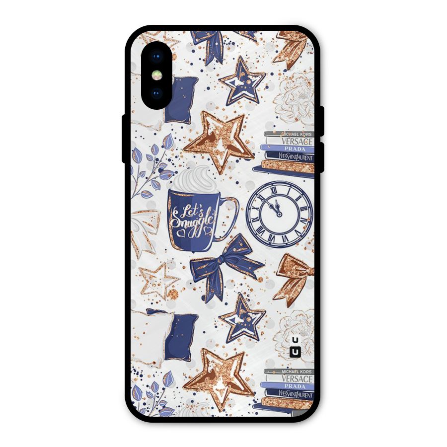 Lets Snuggle Metal Back Case for iPhone X