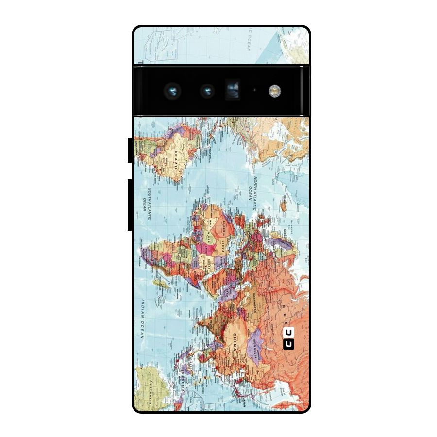Lets Travel The World Glass Back Case for Google Pixel 6 Pro