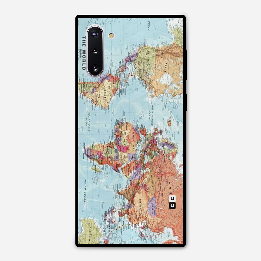 Lets Travel The World Metal Back Case for Galaxy Note 10