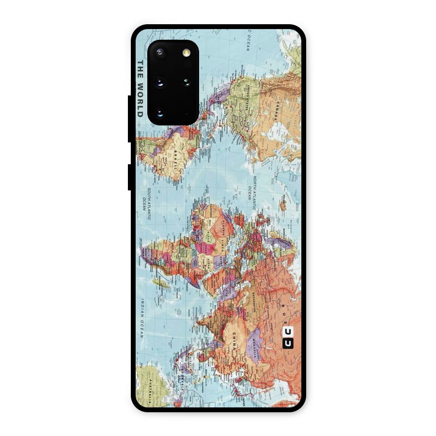 Lets Travel The World Metal Back Case for Galaxy S20 Plus