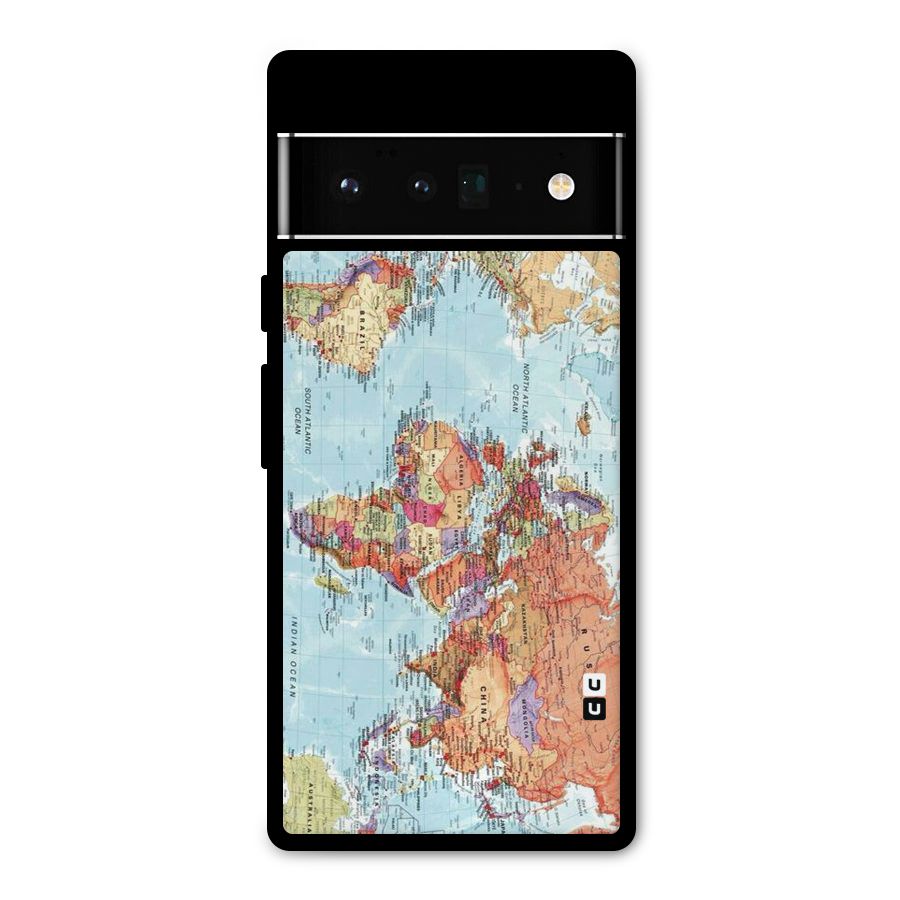Lets Travel The World Metal Back Case for Google Pixel 6 Pro