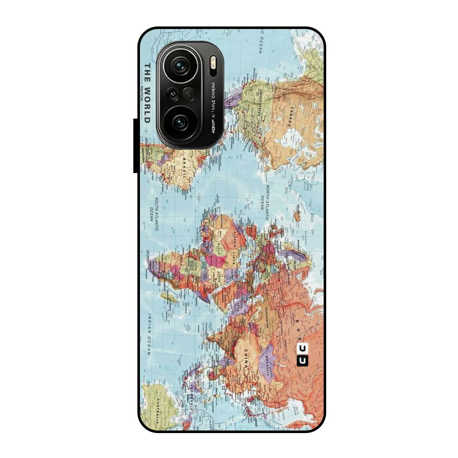 Lets Travel The World Metal Back Case for Mi 11X Pro