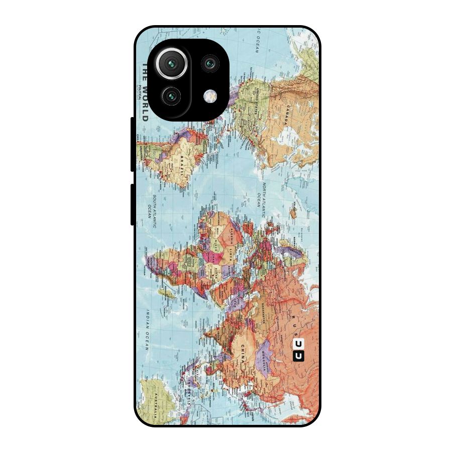Lets Travel The World Metal Back Case for Mi 11 Lite NE 5G