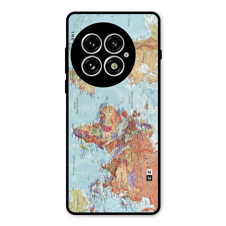 Lets Travel The World Metal Back Case for OnePlus 13