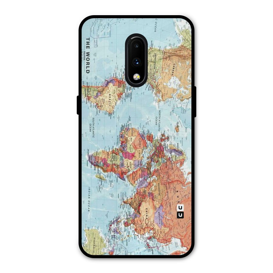 Lets Travel The World Metal Back Case for OnePlus 7