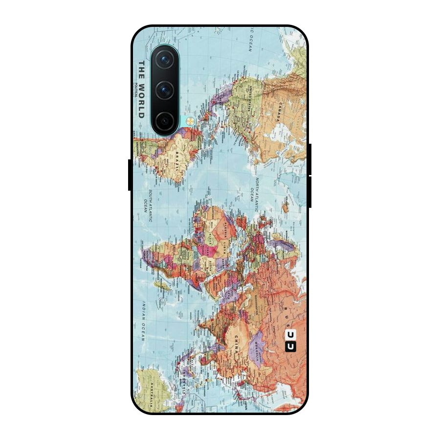 Lets Travel The World Metal Back Case for OnePlus Nord CE 5G