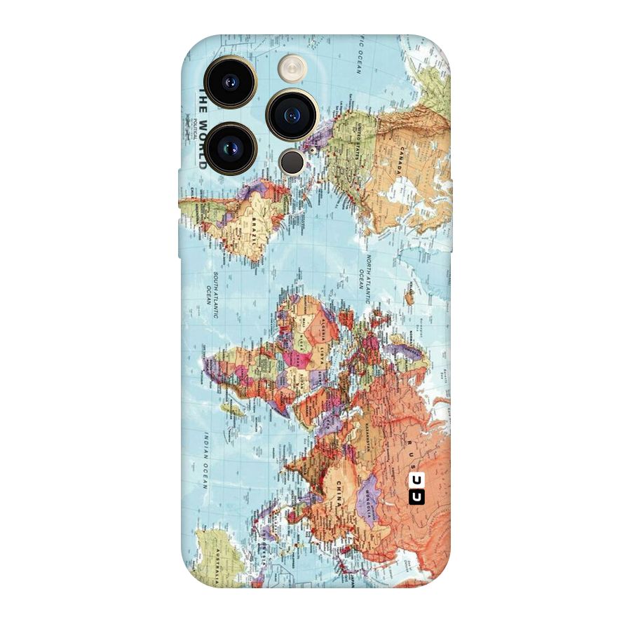 Lets Travel The World Original Polycarbonate Back Case for iPhone 14 Pro Max