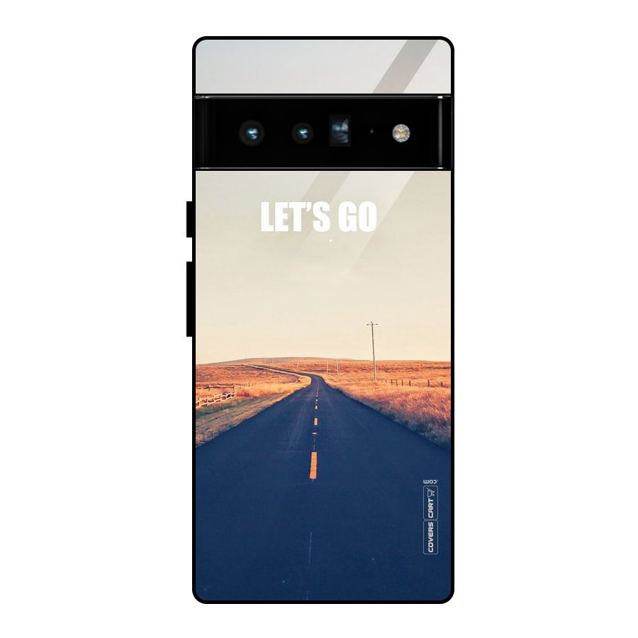 Lets Wander Glass Back Case for Google Pixel 6 Pro