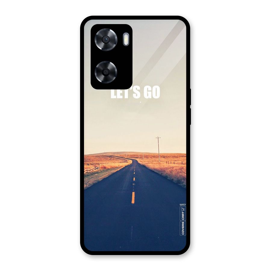 Lets Wander Glass Back Case for OnePlus Nord N20 SE