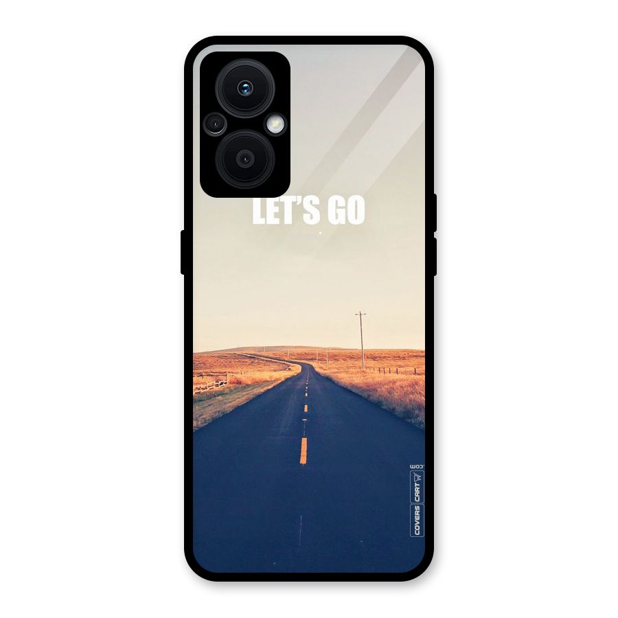 Lets Wander Glass Back Case for Oppo F21s Pro 5G