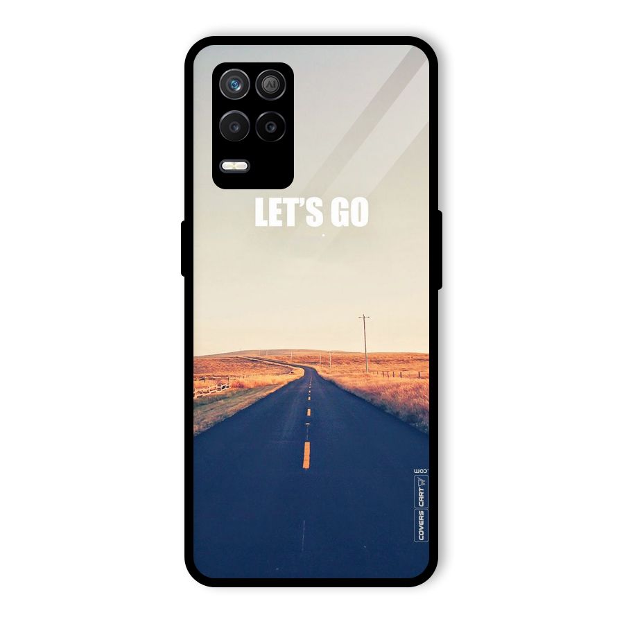 Lets Wander Glass Back Case for Realme 8s 5G
